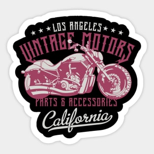 Vintage motors Sticker